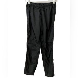 Patagonia Lightweight Black Nylon Layering Pants Ankle Snap Women’s Small S